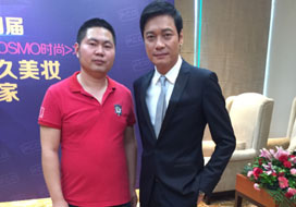 广州蓝图与明星合影