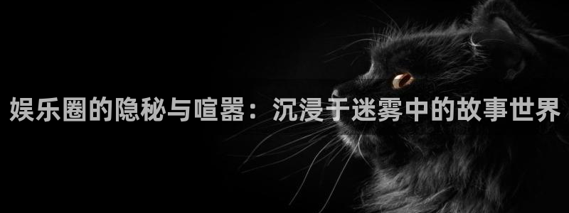 蓝图娱乐：娱乐圈的隐秘与喧嚣：沉浸于迷雾中的故事世界